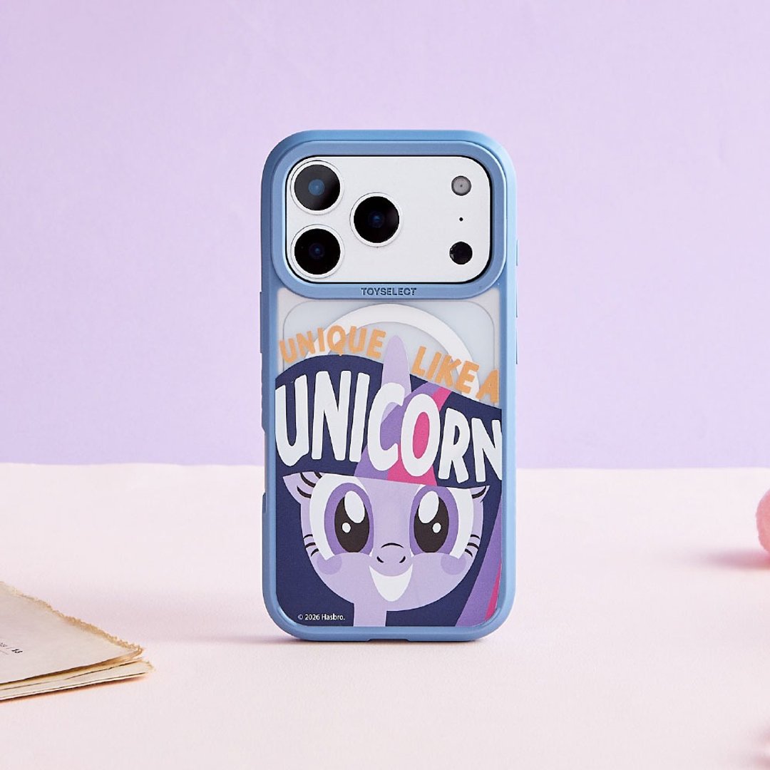 彩虹小马独角兽紫悦款极光雾透 MagSafe iPhone 手机壳 - 手机壳/手机套 - 塑料 多色