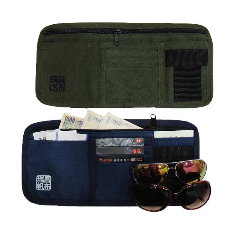车用遮阳板帆布收纳袋 - 收纳用品 - 棉．麻 多色