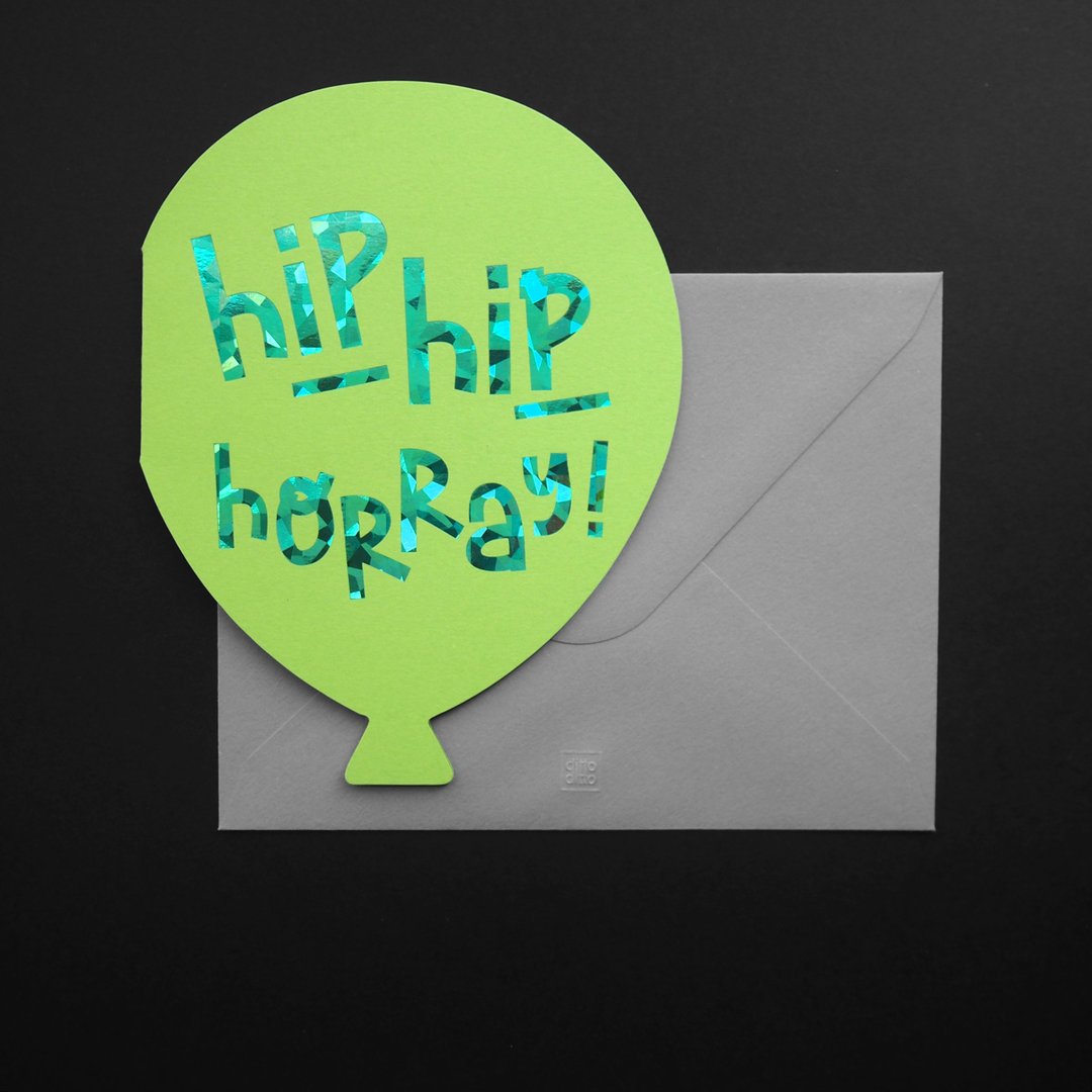 Wordsmith - Hip hip horray! - 卡片/明信片 - 纸 