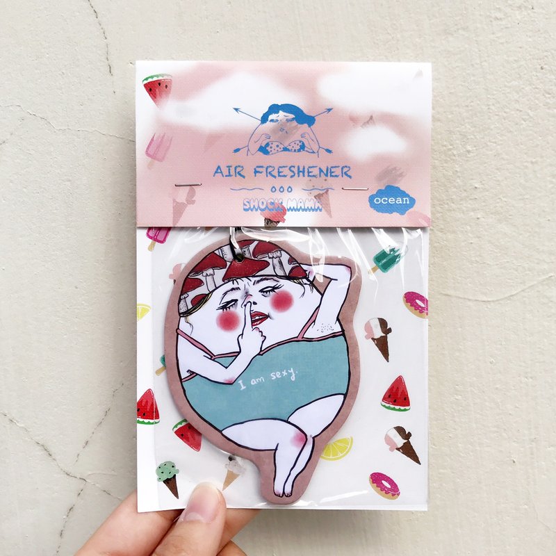 蛋定香片吊饰- 清新海洋 - 吊饰 - 纸 粉红色