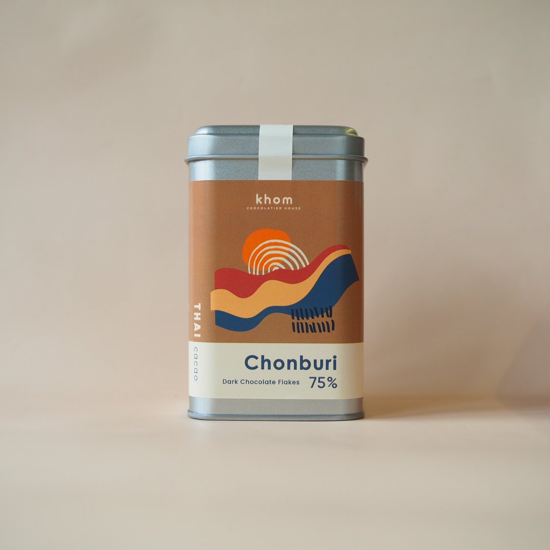 泰国巧克力片（罐装） - CHONBURI ORIGIN - 巧克力 - 新鲜食材 黄色