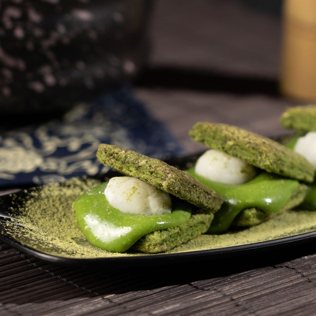 卢琴树糖心酥 - 抹茶麻糬 - 零食/点心 - 新鲜食材 