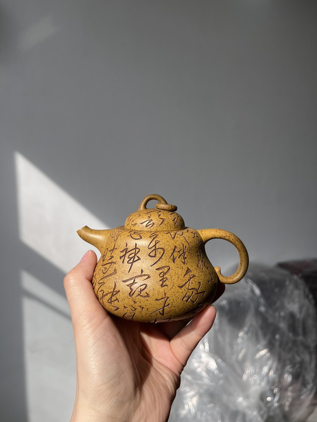 曼生葫芦 福禄 现货实拍 原矿黄金段特高温烧制 气孔延展 透气 - 茶具/茶杯 - 陶 灰色