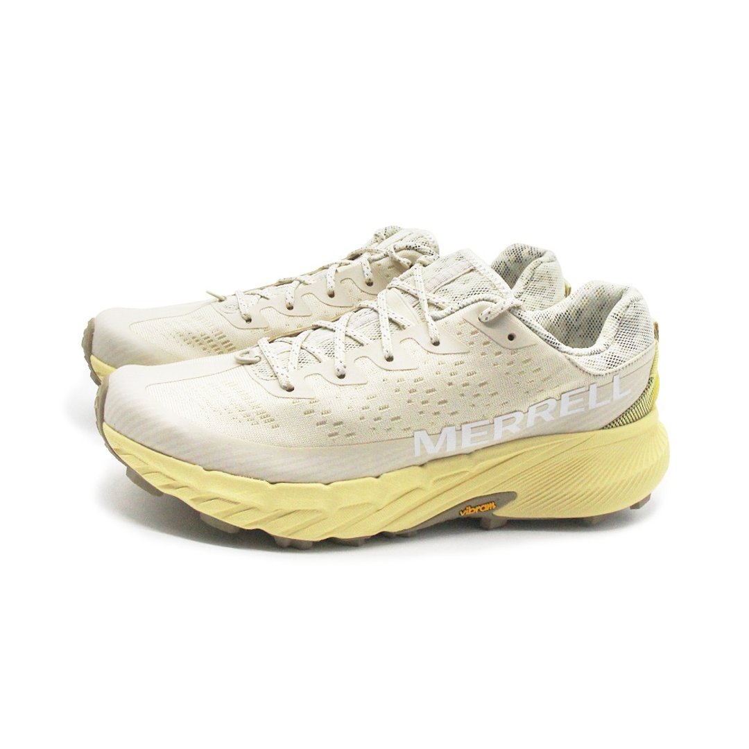 MERRELL AGILITY PEAK 5轻量户外越野慢跑运动鞋 男鞋-奶油黄 - 男款运动鞋/球鞋 - 其他材质 