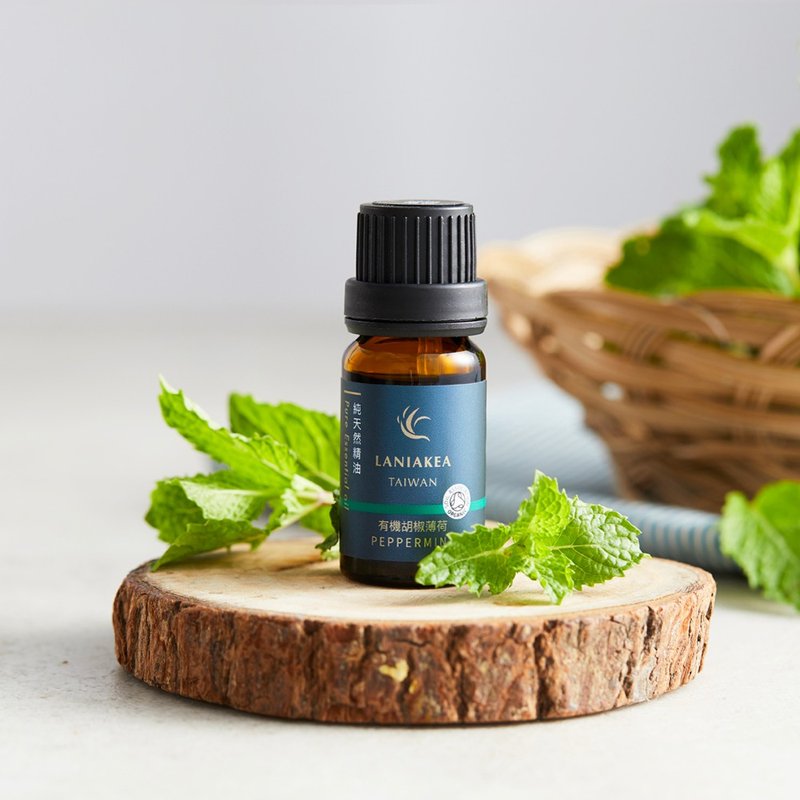 有机胡椒薄荷 10ml -纯天然植物精油 | 芳疗 | 薰香 | 毕业 - 香薰/精油/线香 - 玻璃 绿色