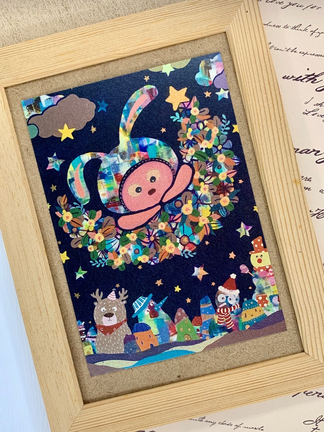 明信片_星光下的聚会 - 卡片/明信片 - 纸 