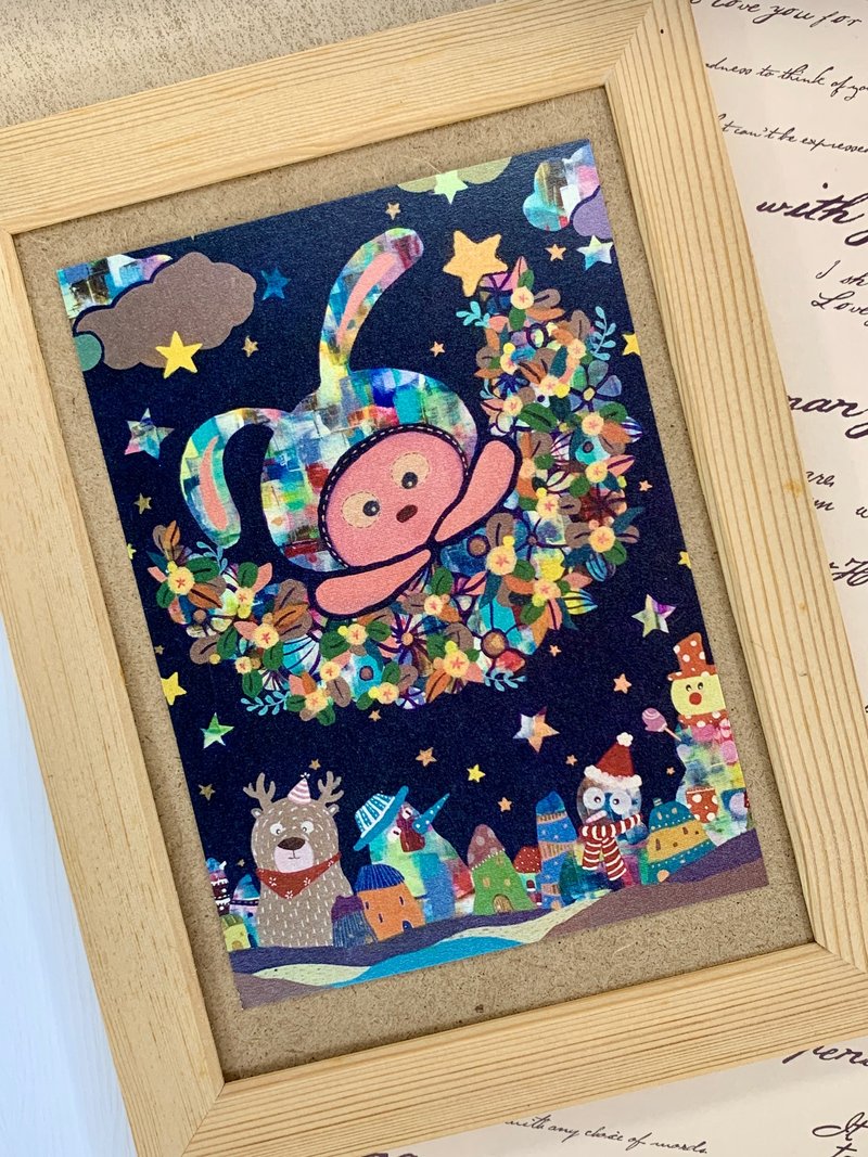 明信片_星光下的聚会 - 卡片/明信片 - 纸 