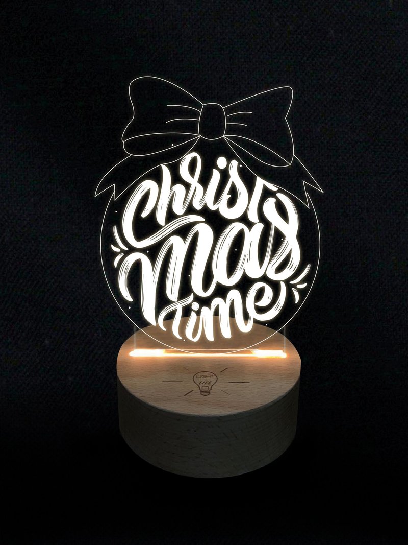 LightxLife 圣诞球小夜灯 - 灯具/灯饰 - 压克力 黄色