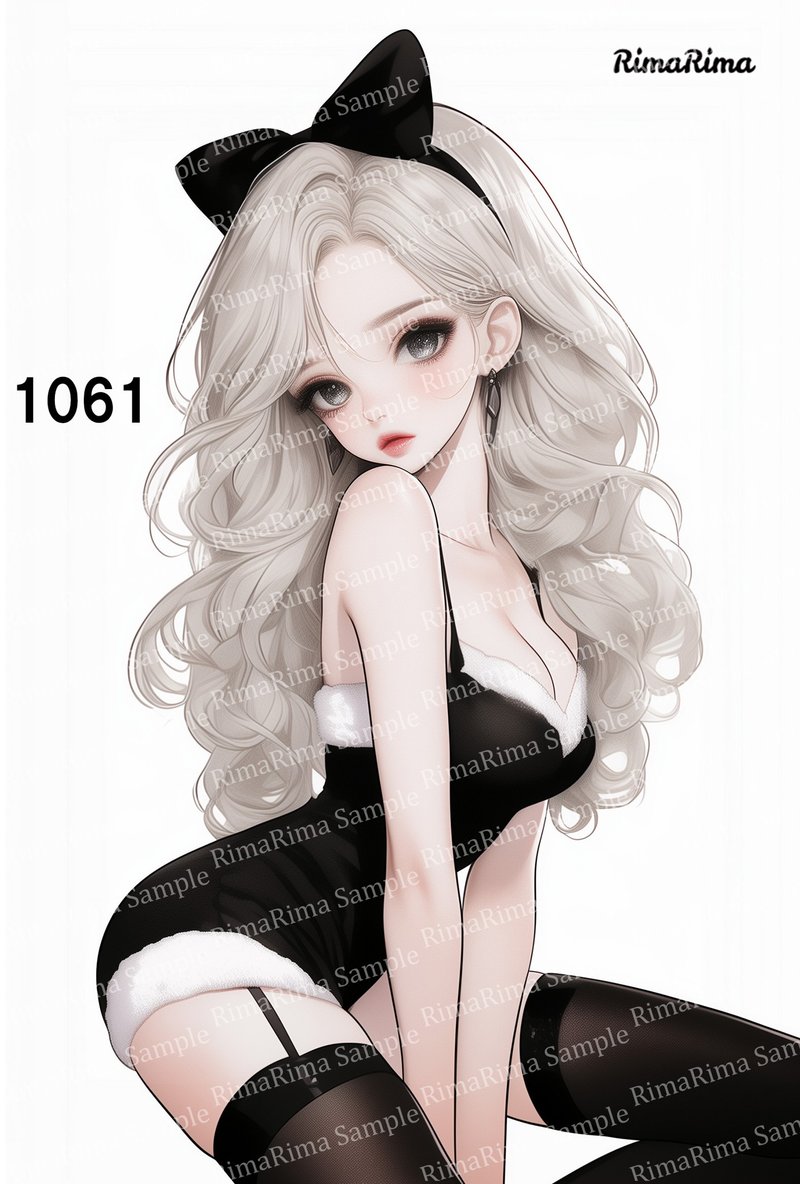 1061 原创贴纸 原创人物贴纸 贴纸 标签 りまりま RimaRima - 贴纸 - 纸 