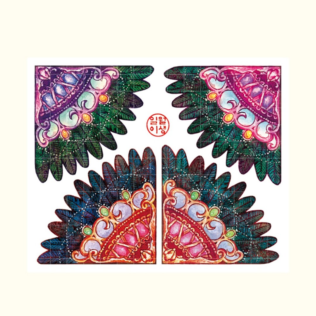 乌鸦角落 C 款贴纸 (1 月 2 日) - 贴纸 - 纸 多色