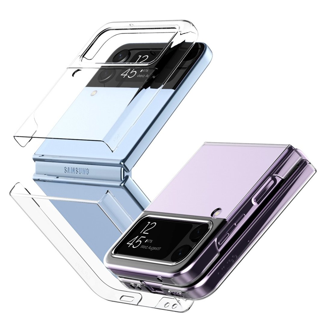 araree Nukin 韩国制全透明机壳 | Galaxy Z Flip 4 - 手机壳/手机套 - 塑料 透明