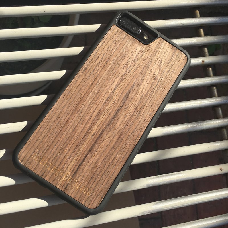 IPhone case 6/ 6Plus/ 6s/ 6sPlus/ 7/ 7Plus/ 8/ 8plus - 手机壳/手机套 - 木头 咖啡色