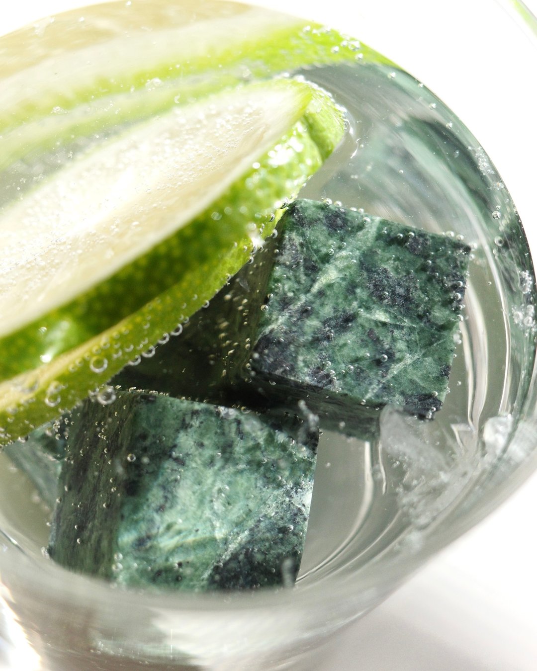 冰砖礼盒 Serpentine Ice Cube Set 大理石 台湾蛇纹石 - 其他 - 石头 绿色