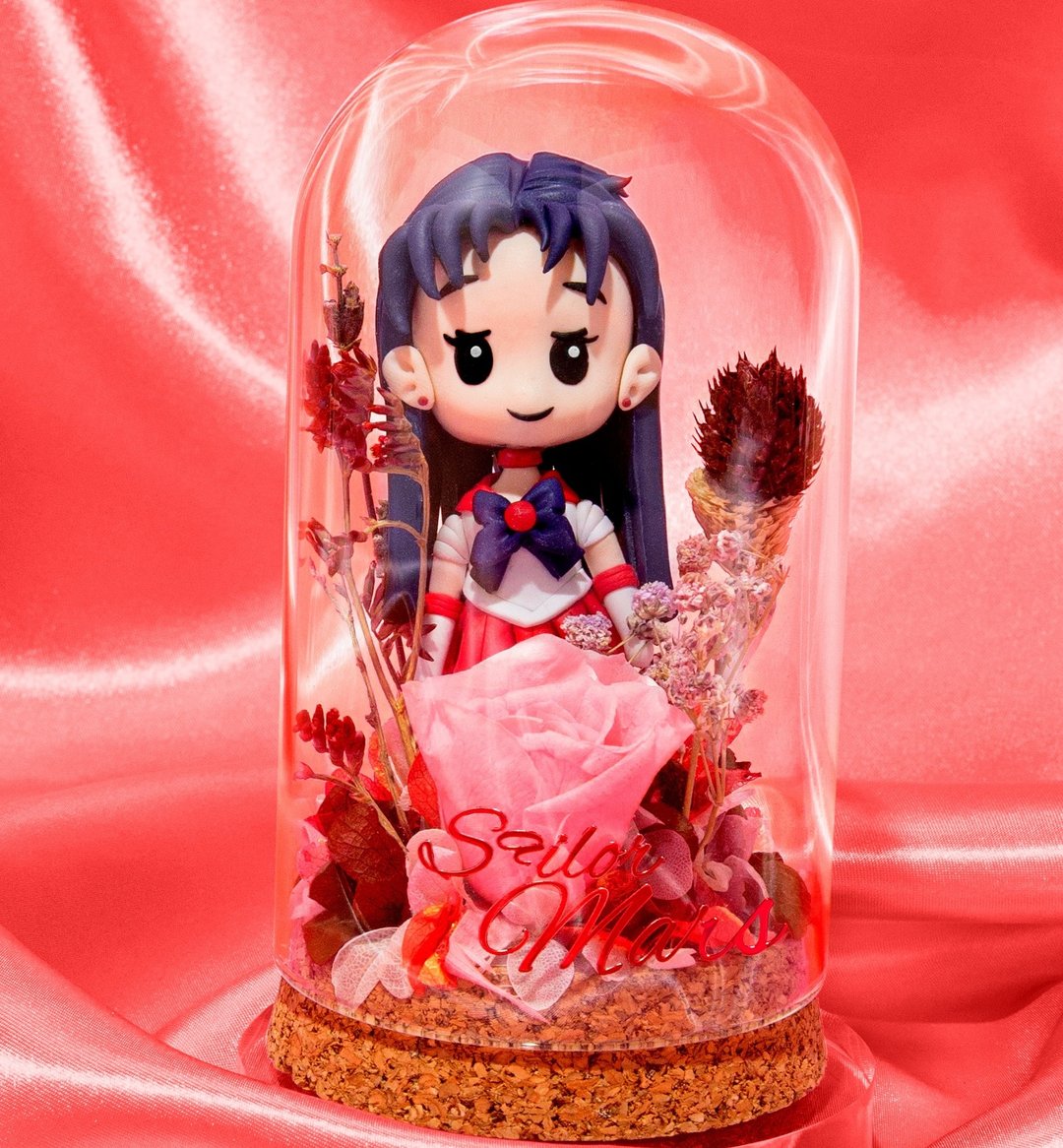 【现货】美少女战士迷你花樽 火野丽 - 玩偶/公仔 - 其他材质 多色