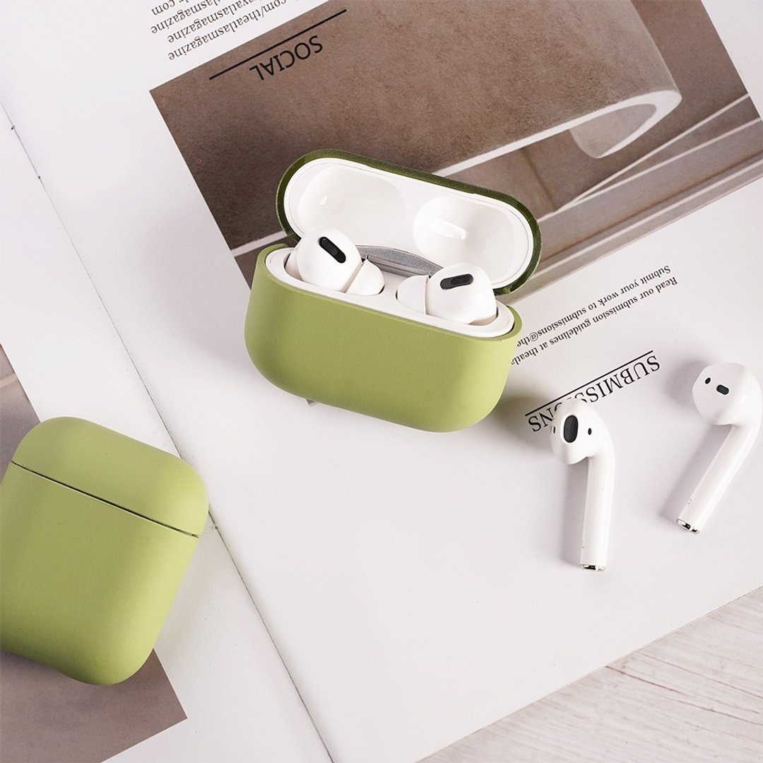 AirPods - 1/2/Pro 1代 磨纱色耳机保护套 - 耳机收纳 - 压克力 