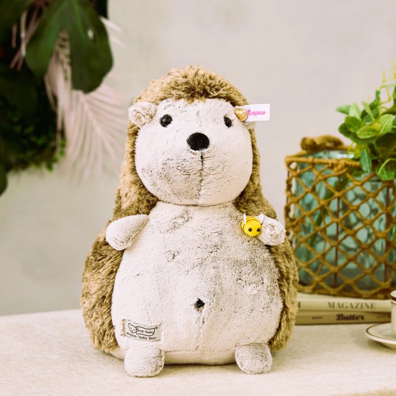 CANDY BEAR 大刺猬 33 x 22cm - 玩偶/公仔 - 聚酯纤维 卡其色