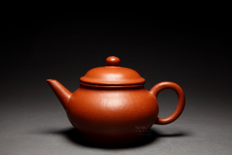 【江记水平17】龙山堂 古法纯手工 摹古系列 小煤窑老朱泥155cc - 茶具/茶杯 - 陶 红色