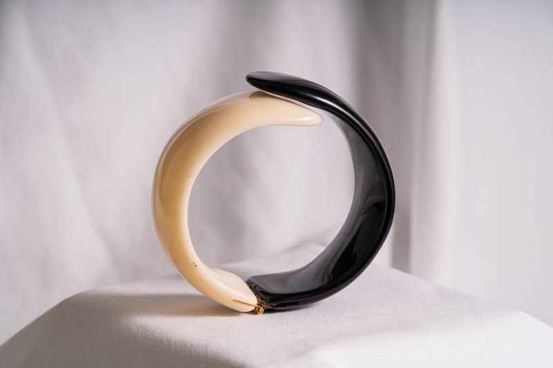 【CRUXART】西洋首配件-轻奢小品-昼夜之境-80至90意大利-手环 - 手链/手环 - 其他材质 黑色