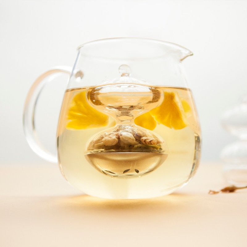 浮云醇茶器+700CC茶壶 - 茶具/茶杯 - 玻璃 透明