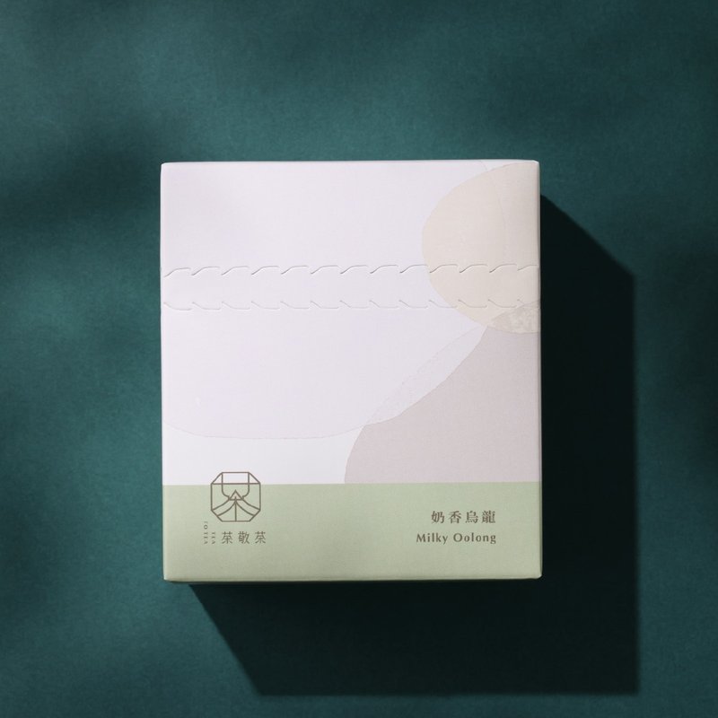 奶香乌龙|立体茶包 - 茶 - 纸 绿色