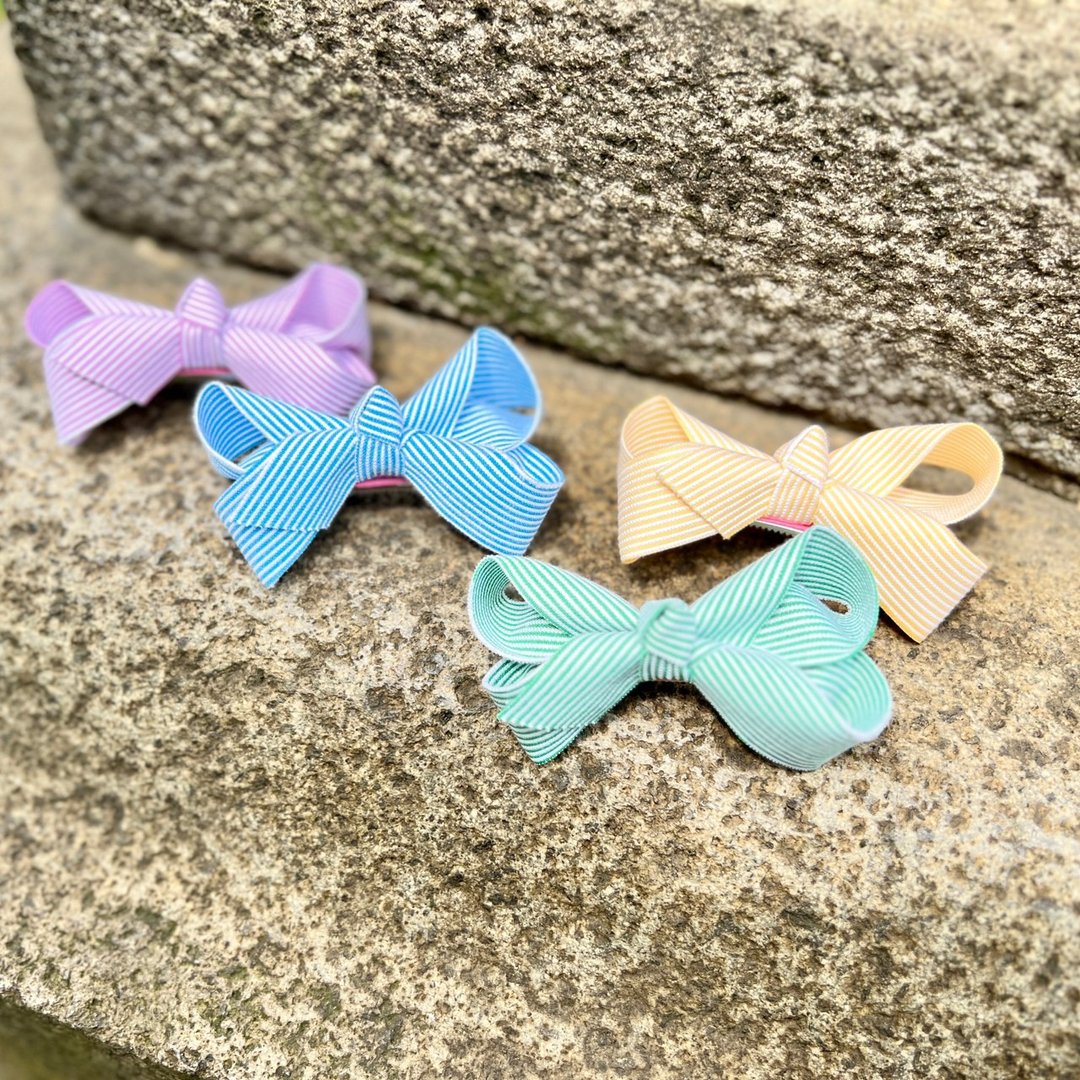 【兔贝儿】 韩式立体海军风手工发夹/浏海夹 韩 (四色) - 发饰 - 其他材质 白色