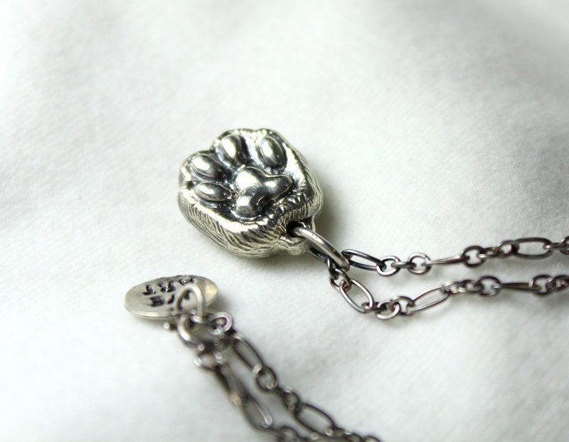 JYE Silver  捏捏 猫掌 - 长链 - 其他金属 白色