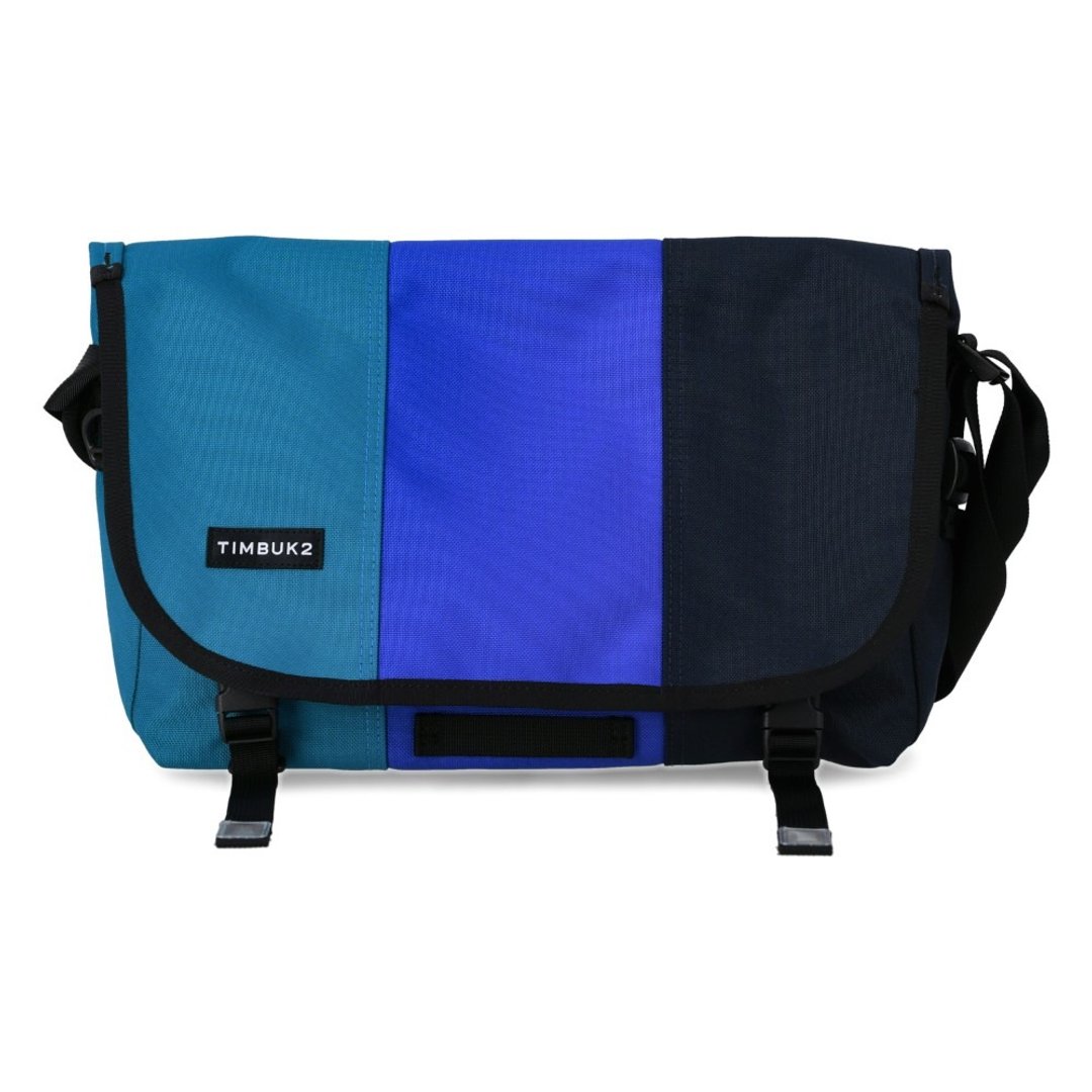 TIMBUK2 CLASSIC MESSENGER ECO 经典邮差包 S /巨浪/绿蓝拚色 - 侧背包/斜挎包 - 聚酯纤维 蓝色