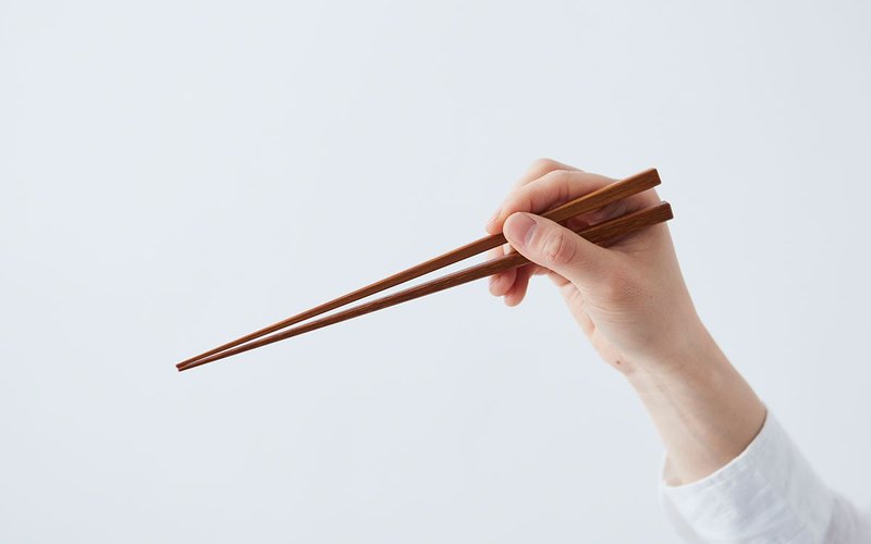 竹筷   烟熏煤竹     擦漆 　 | 22.5cm - 筷子/筷架 - 木头 咖啡色