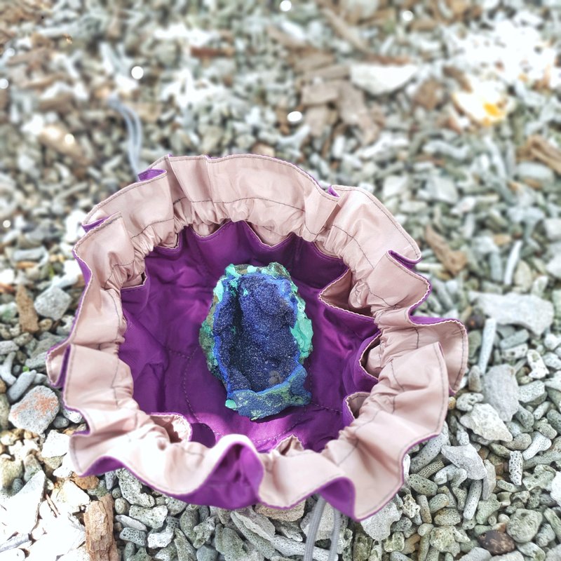 质感 防泼水 outdoor 户外风 矿矿外出包 矿包 紫色 - 化妆包/杂物包 - 尼龙 紫色