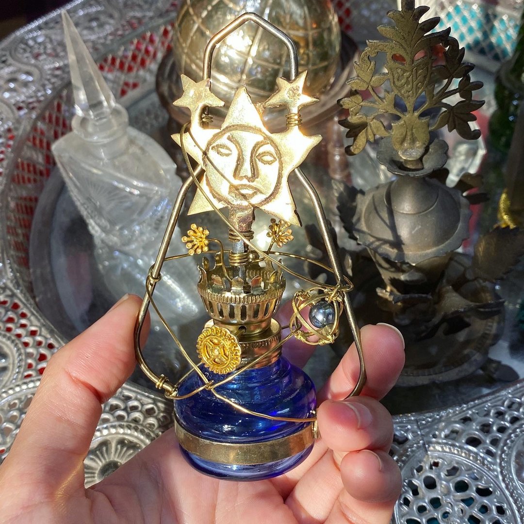 【Lost and find】天然石 星月 宇宙 珍珠 魔法 摆件 - 摆饰 - 宝石 多色