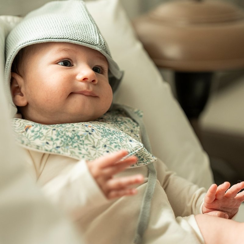 加购用【4色 宝宝针织帽 】有机棉 婴儿帽 宝宝帽 日本Haruulala - 婴儿帽/发带 - 棉．麻 白色