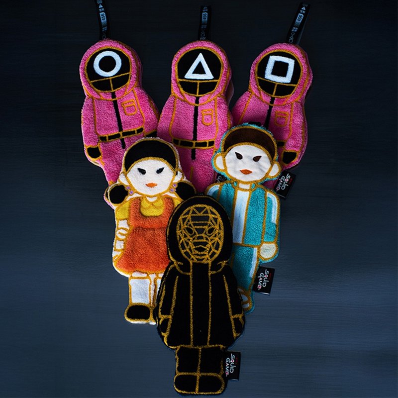 【IP限定款】鱿鱼游戏 造型毛巾 【3入组】 - 毛巾浴巾 - 棉．麻 