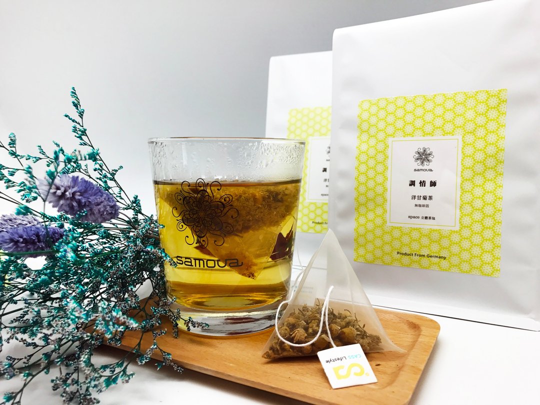 洋甘菊茶 调情师 | 甘甜菊香 温润口感 | 三角立体茶包15入 - 茶 - 植物．花 黄色