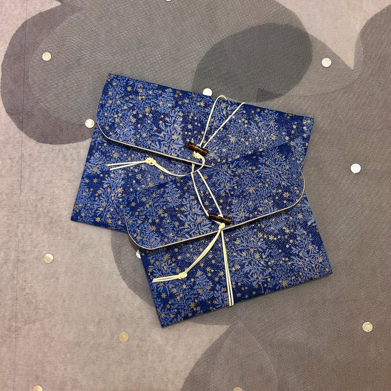 帕帕拉夏手工坊【手拿平板包】万用/外出/环保 绑带款-星空蓝 - 电脑包 - 棉．麻 