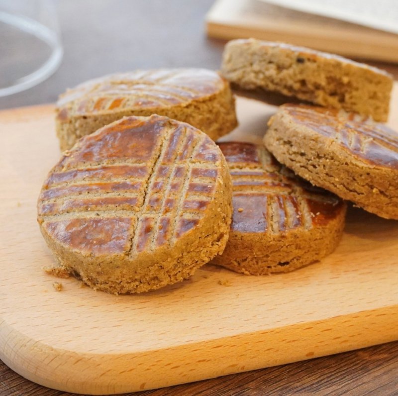 【经典商品】康宁伯爵茶-布列塔尼酥饼(六入一组) - 手工饼干 - 新鲜食材 