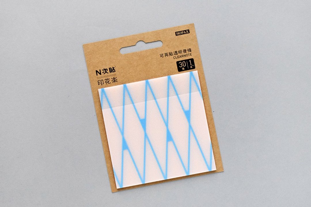 印花乐 x N次贴 透明便条/铁花窗1号 - 便条纸/标签贴 - 塑料 