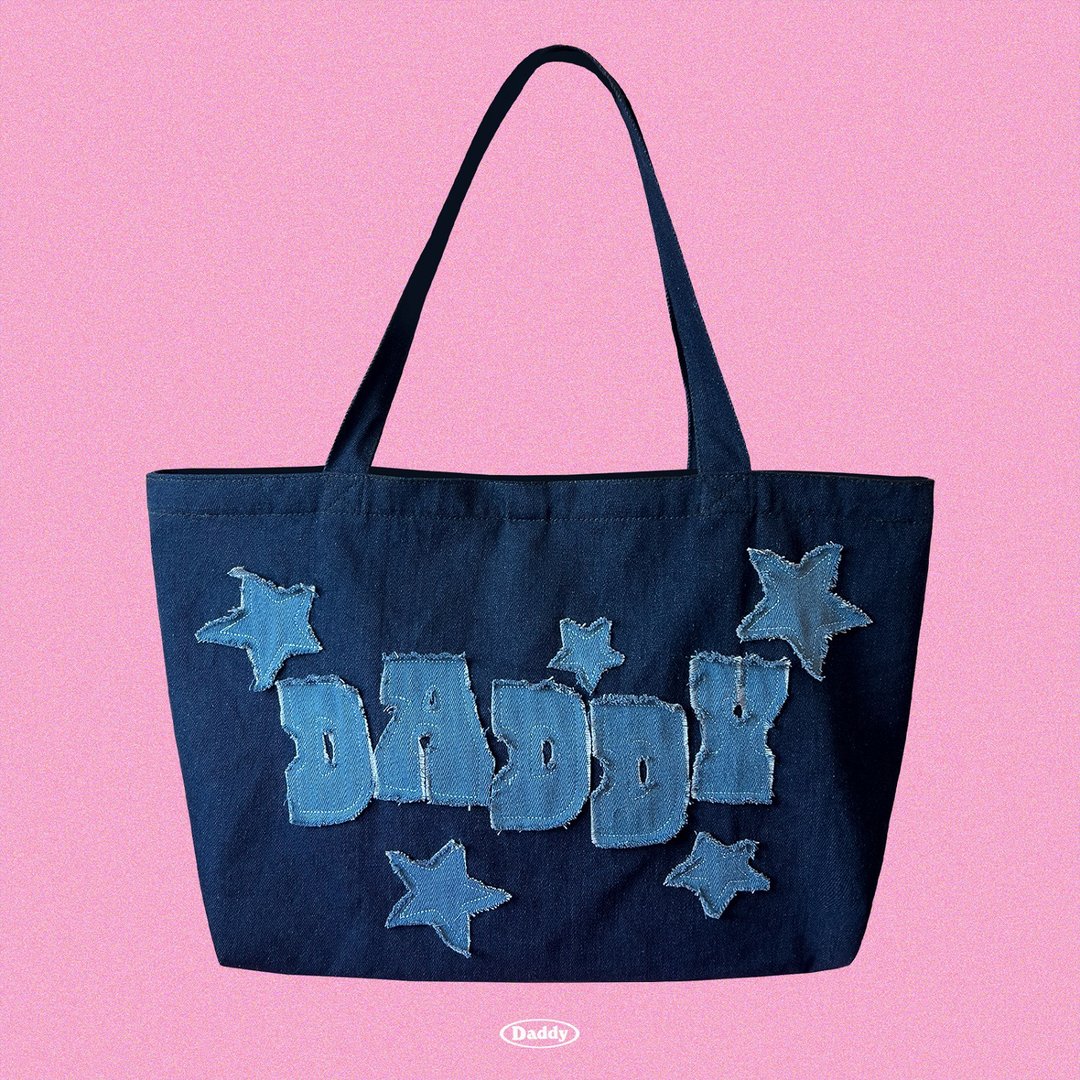 Denim Daddy Bag - 电脑包 - 其他材质 多色
