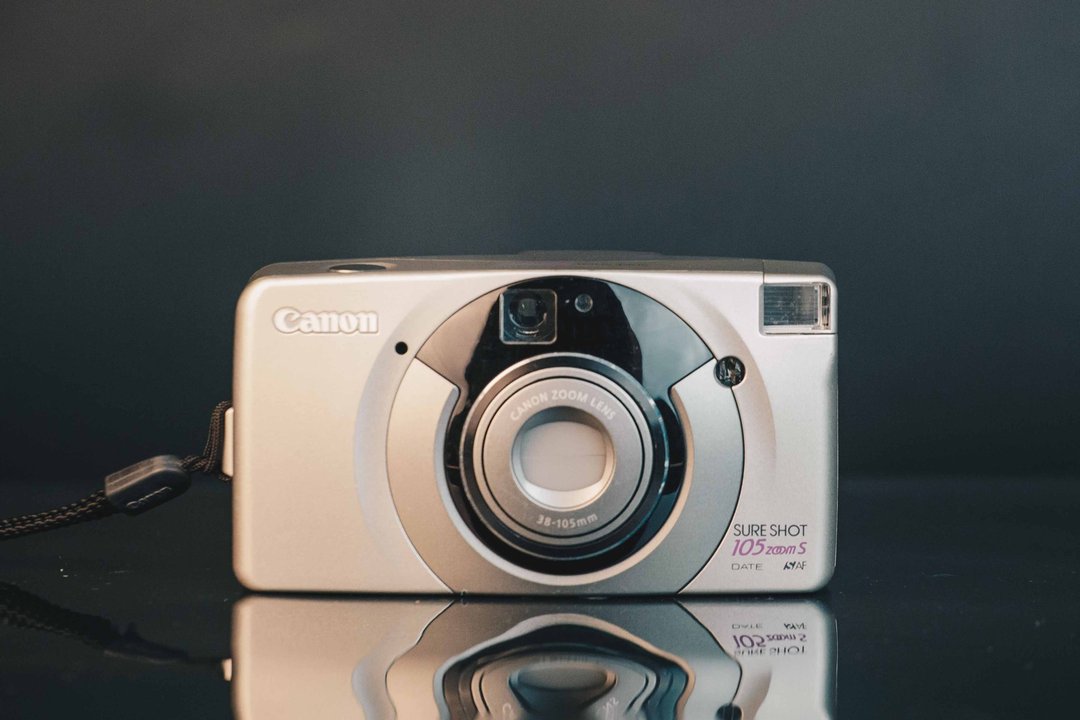 Canon SureShot 105 zoom S #135底片相机 #傻瓜相机 - 相机 - 其他金属 黑色