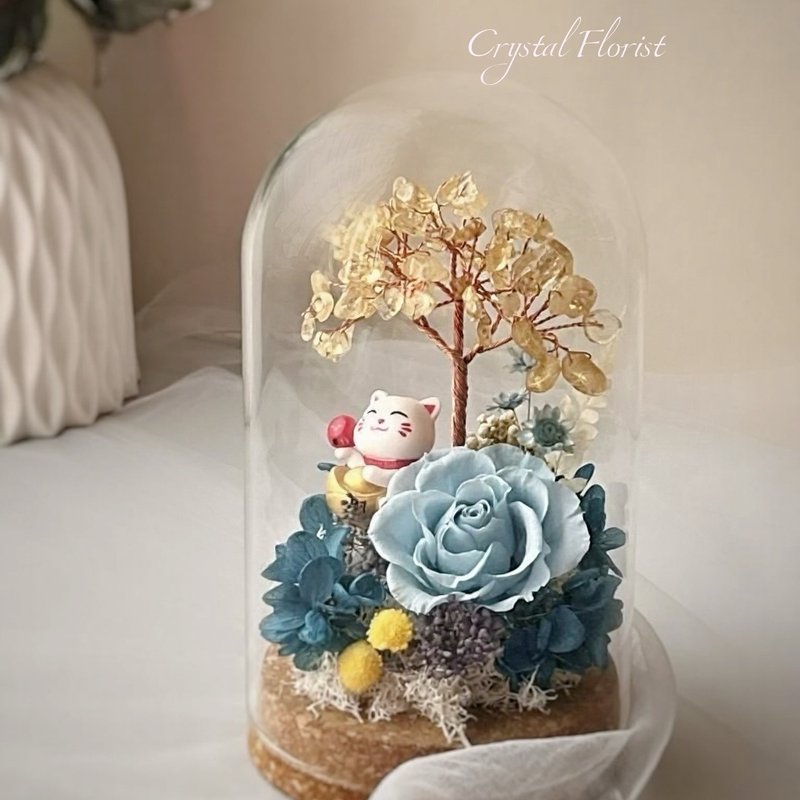 水晶树永生花盅最温暖充满正能量的手作课程 - 植栽 - 其他材质 