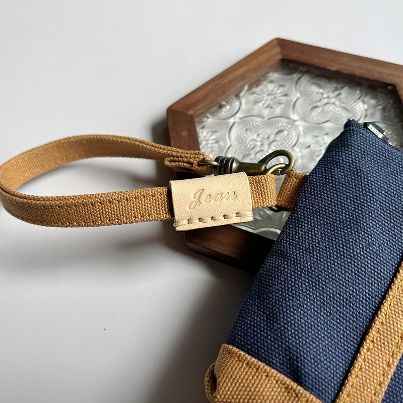 【加购刻字】皮革刻字 - 迷你托特零钱包 定制化礼物 - 零钱包 - 真皮 