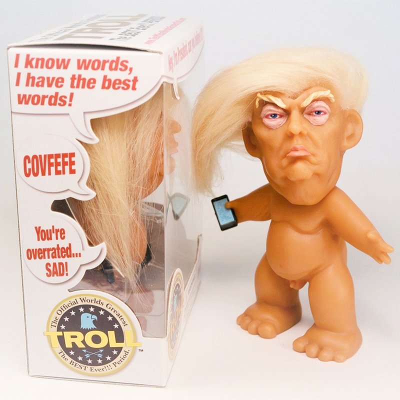 /Williams Studio 2/ 魔发川普 - 玩偶/公仔 - 塑料 