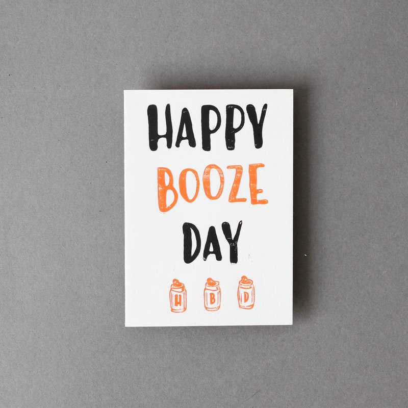SALES - Happy Booze Day (old edition) - 卡片/明信片 - 纸 