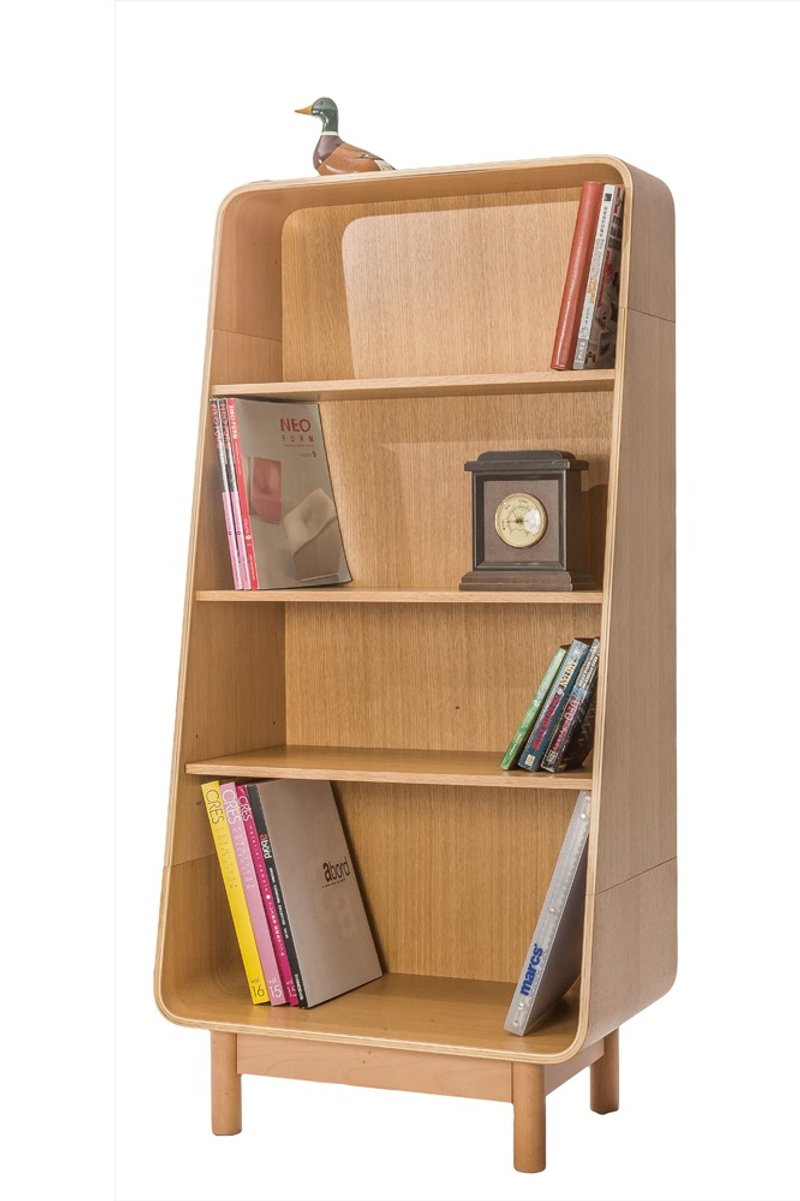 白橡木书架 TS-262 - 书架/书挡 - 木头 咖啡色