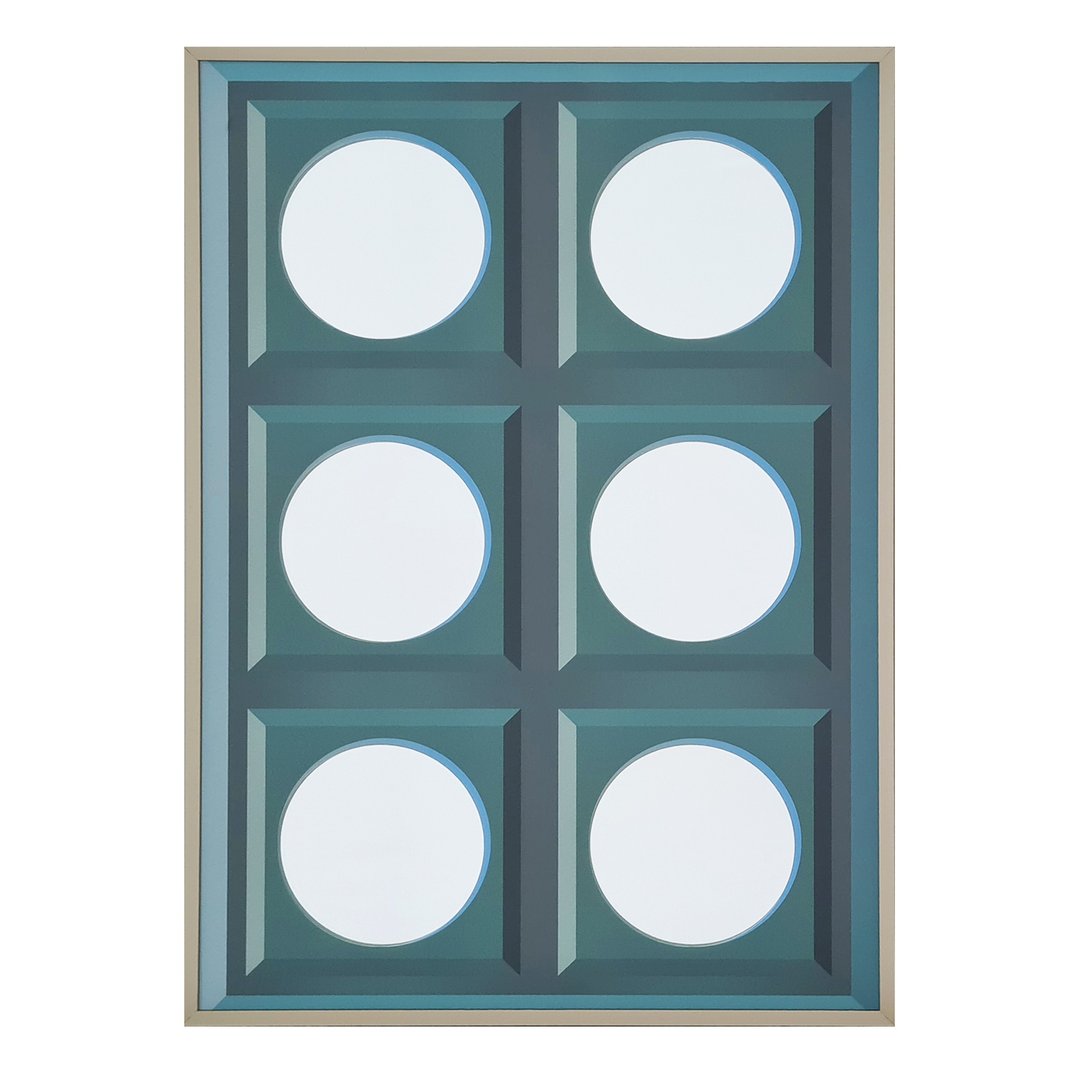 镜子 - 6Circles / A3 (30cm x 42.5cm) - 其他 - 玻璃 银色