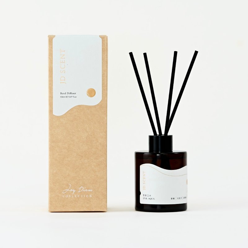 JD SCENT 空间扩香120ml | 1 P.M. 澄澈之水 - 香薰/精油/线香 - 浓缩/萃取物 金色