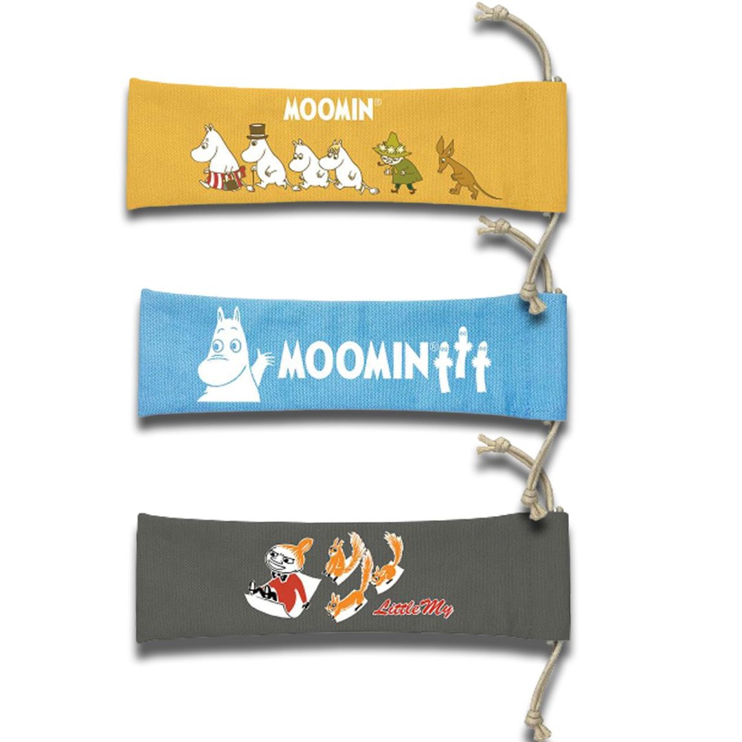 【减塑环保系列】Moomin授权-彩色环保餐具套 - 餐刀/叉/匙组合 - 棉 多色