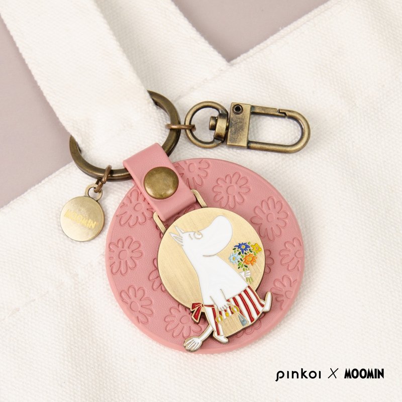 【Pinkoi x Moomin】质感皮革钥匙圈 / 姆明妈妈 Moominmamma - 钥匙链/钥匙包 - 纸 