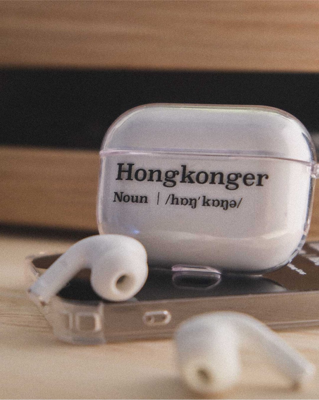 香港品牌 Our Identity  透明 AirPods Case - 耳机收纳 - 塑料 