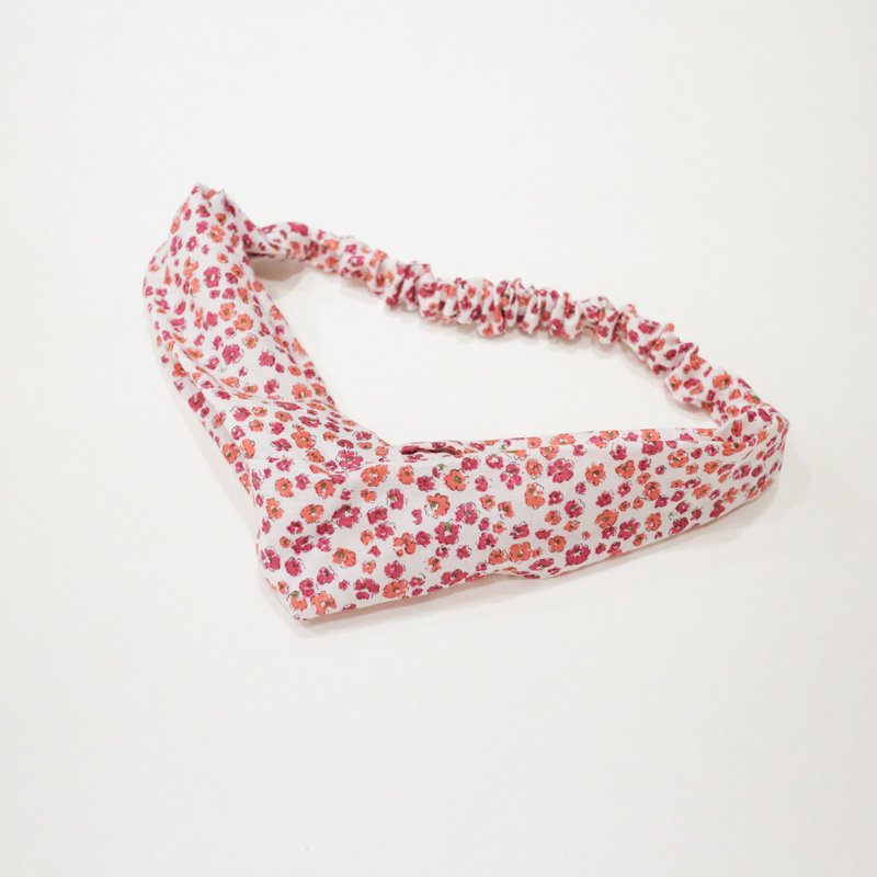 JOJA│没时间耍文青取名字日本布手工发带 - 发饰 - 棉．麻 红色