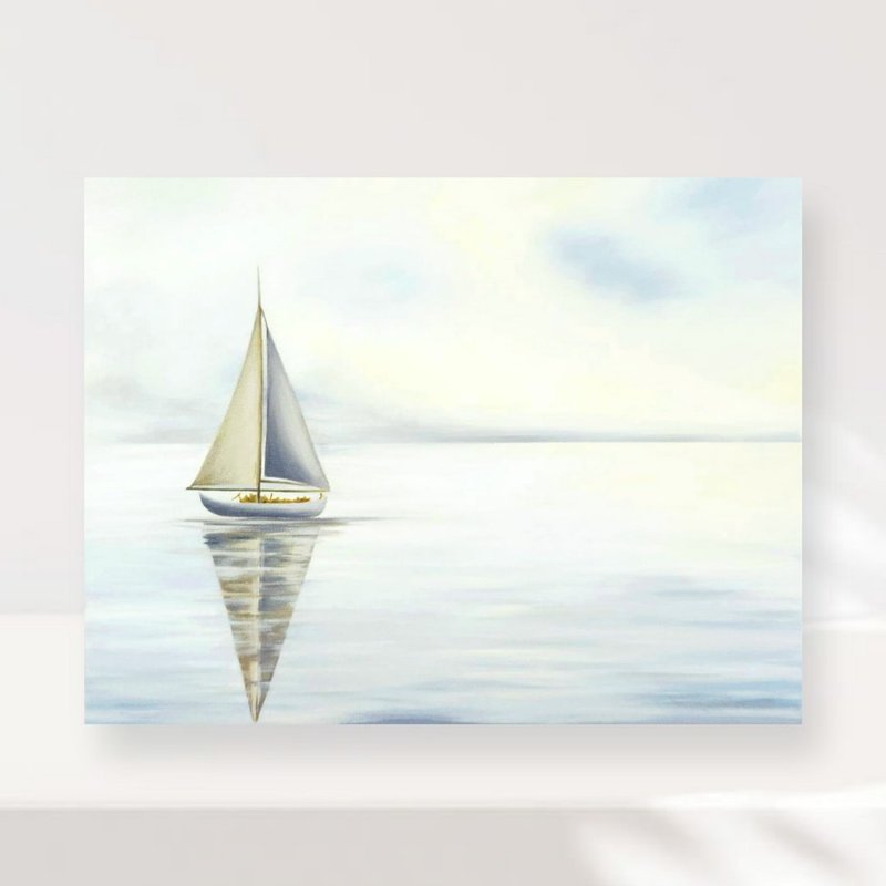 孵画室│台中画室│零基础绘画│主题课程-风帆 - 插画/绘画/写字 - 棉．麻 